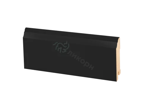 Плинтус МДФ черный Deartio K-26 80 мм цена