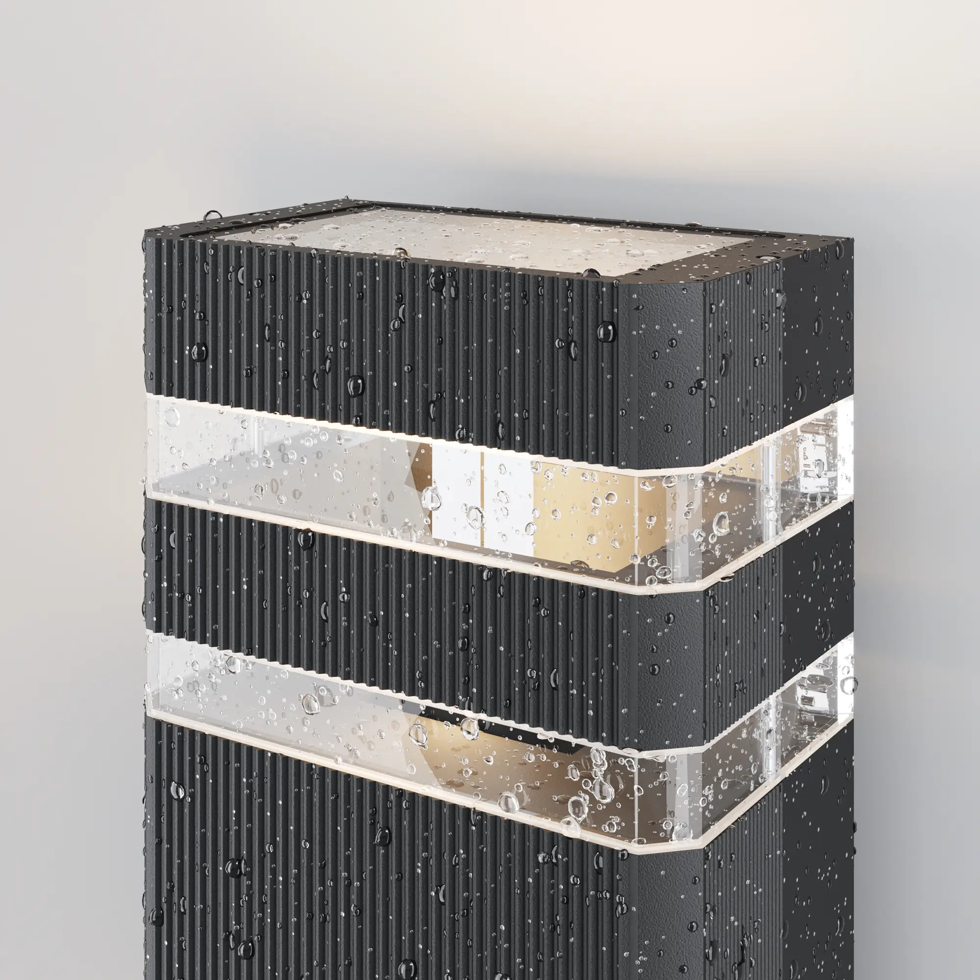 Настенный светильник (бра) Outdoor O578WL-02B