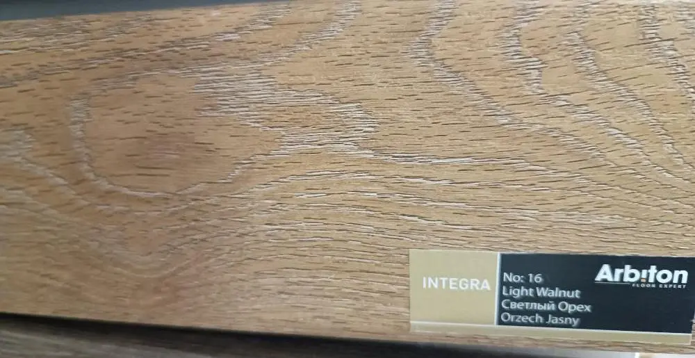 Плинтус Arbiton Integra Арбитон Интегра 16 Орех светлый цена