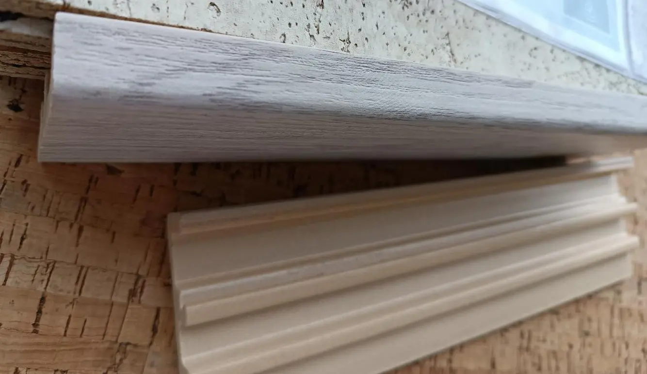 Плинтус Арбитон Интегра 03 Снежный Ясень цена