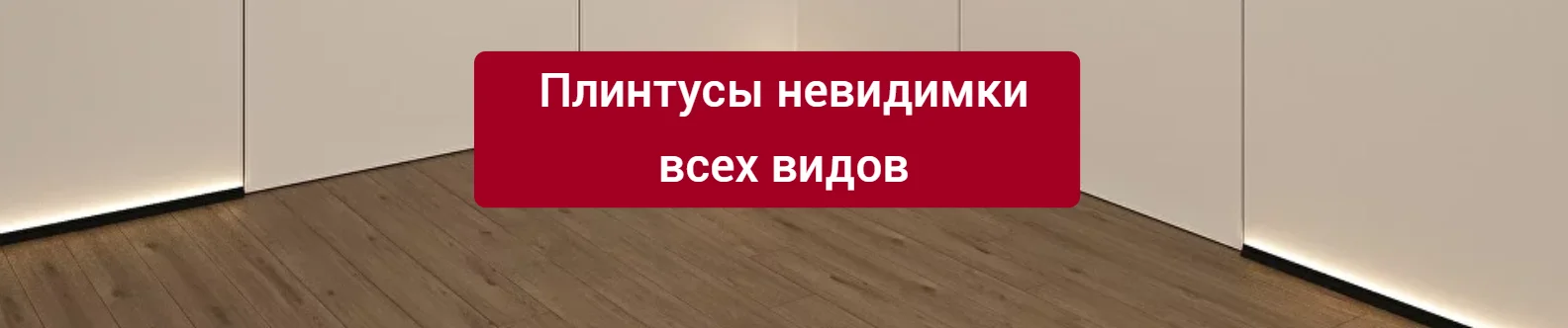 Плинтусы невидимки