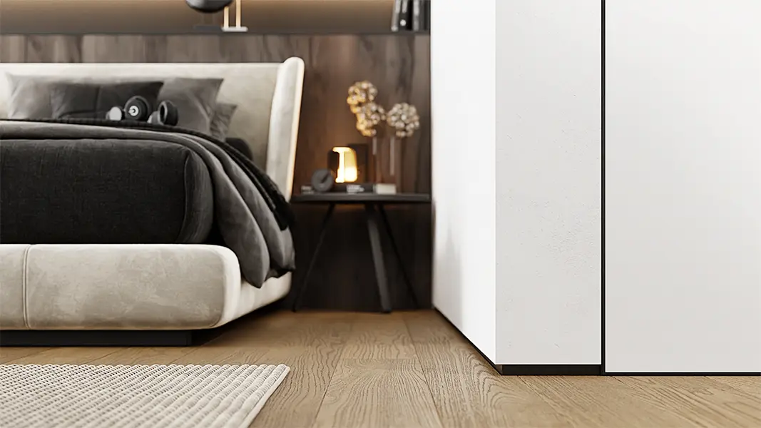 Теневой профиль напольный 20 мм окрашивание муар в любой цвет 98-69-20 купить