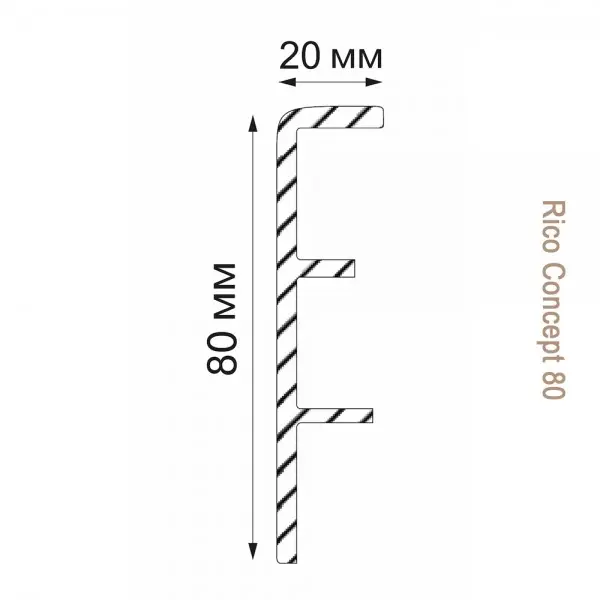 Пластиковый плинтус напольный недорогой