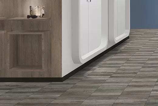 Пробковый пол Egger Kingsize с фотопечатью EPC024 Дуб Кроссвиль серый в Москве