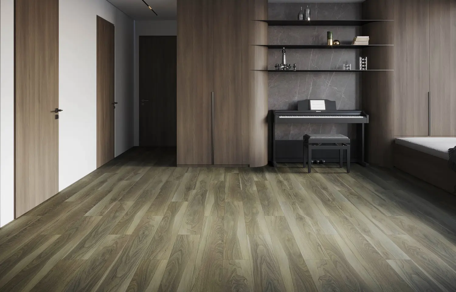 Кварцвиниловая плитка Art Tile Premium 151-2 ATP Орех Форте купить