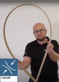 Гибкий плинтус Arbiton Vigo 60 Белый