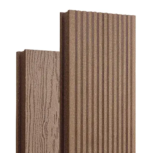 Террасная доска из ДПК Latitudo Euro 139х27 мм цвет Шоколад для обустройства участка