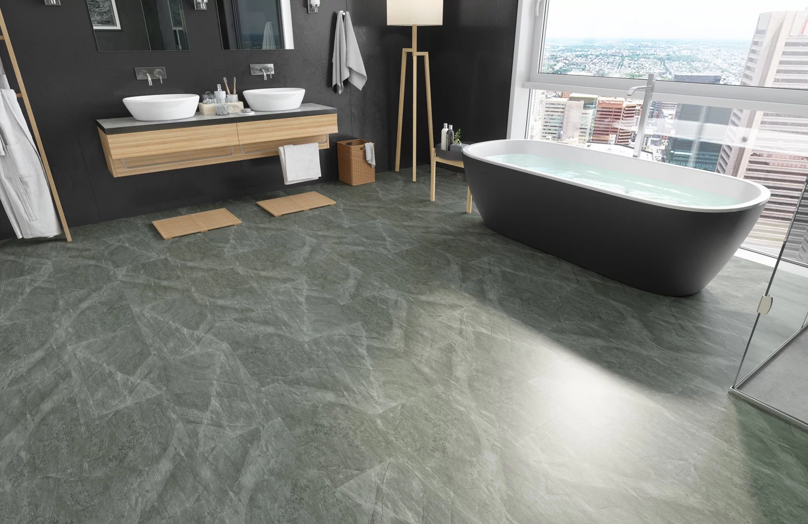 Кварцевый ламинат Fargo Камень Stone Агат Маренго 68S455 купить