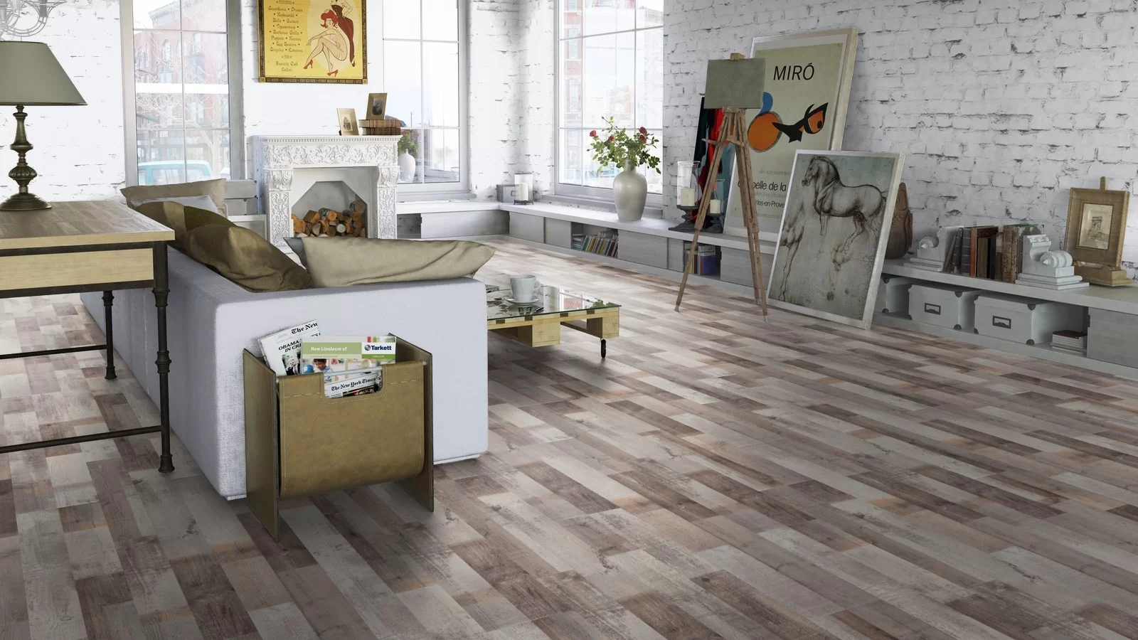 Ламинат TARKETT коллекция Robinson Premium Сосна Гималайская в квартире