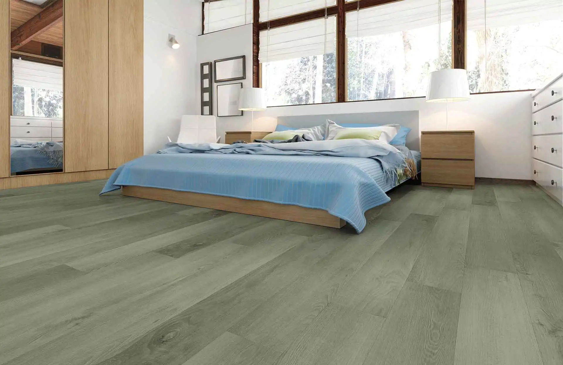 Кварцевый ламинат Home Expert Natural 2179-09 Дуб Лесной дождь градиент купить