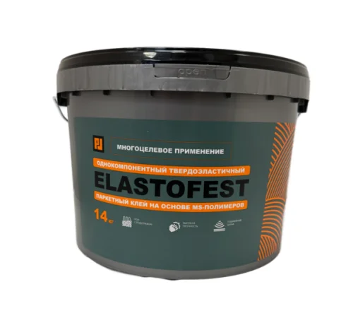 Однокомпонентный клей для паркета MS ELASTOFEST 14 кг по низким ценам