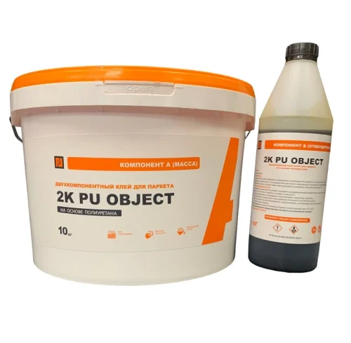 Двухкомпонентный полиуретановый клей 2K PU OBJEKT 11 кг по низким ценам