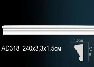 Молдинг из полиуретана Perfect AD318 цена