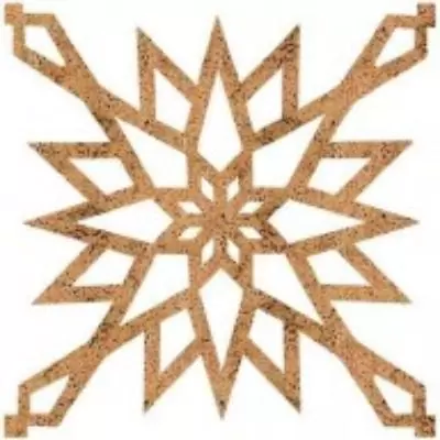 Настенные пробковые 3d панели Muratto Arabic Gold / Arabic Silver