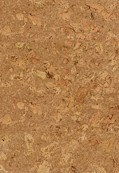 6 мм клеевой пробковый пол WICANDERS AJ2Z003 DAWN с фаской в интерьере