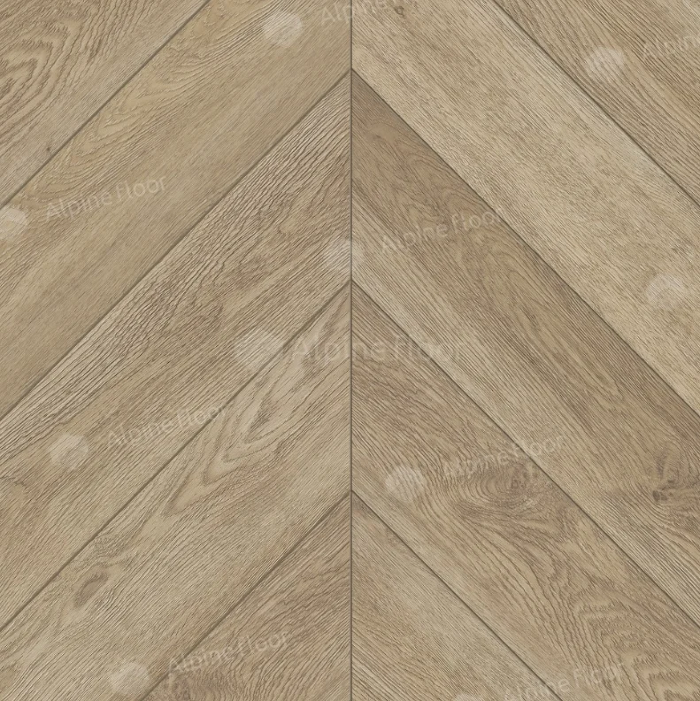 SPC ламинат французская елка Alpine floor Chevron Дуб Ваниль Селект ECO 18-2 купить