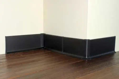 Плинтус алюминиевый 100 ДЕКОПРОФИЛЬ черный купить