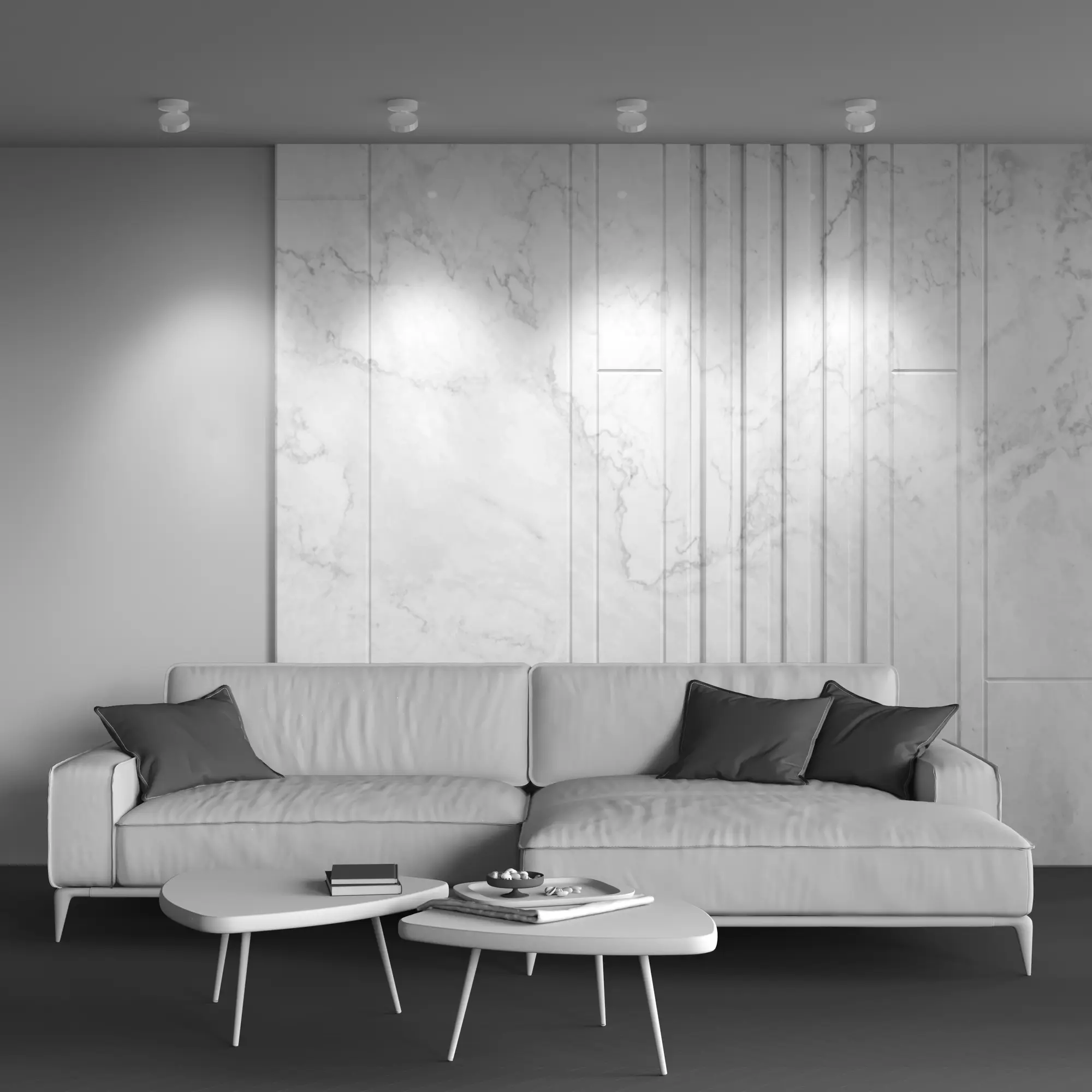 Потолочный светильник Technical C022CL-L12W4K