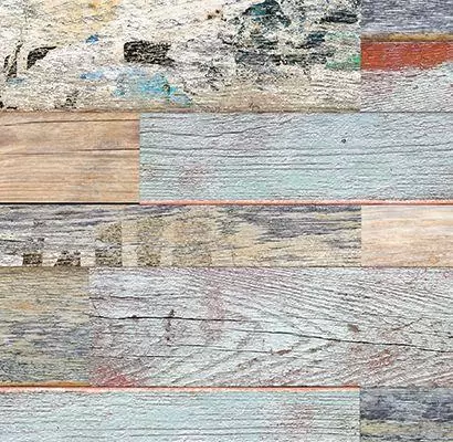 Пробковый пол с дизайном под дерево