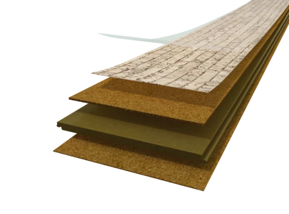 Плавающий пробковый пол Wicanders Originals Accent O841002 в интерьере