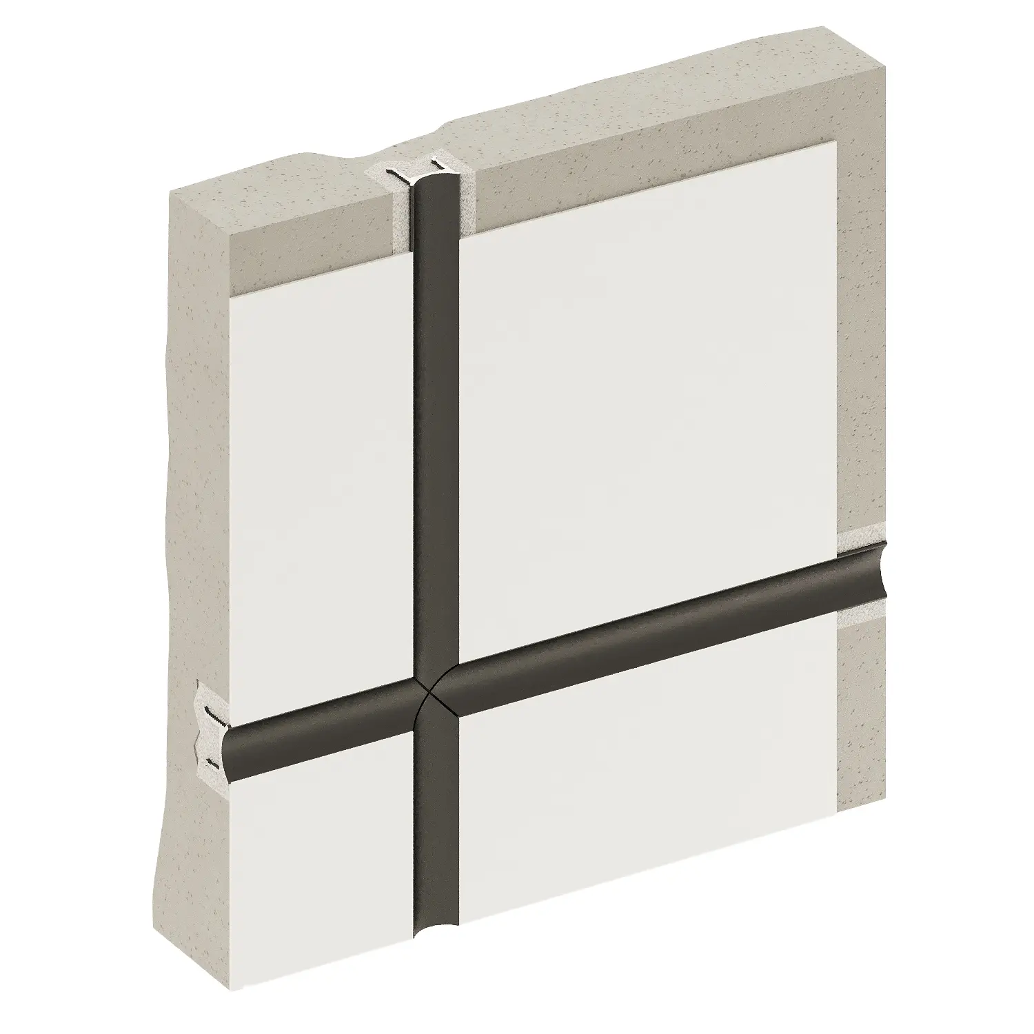 Разделительный профиль Decaro D007 черный цена