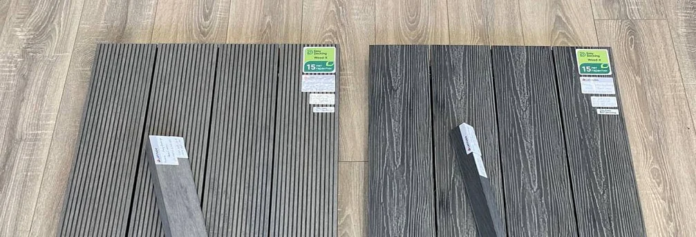 Террасная доска EasyDecking Wood-X 146х23 мм Серый Микс купить недорого