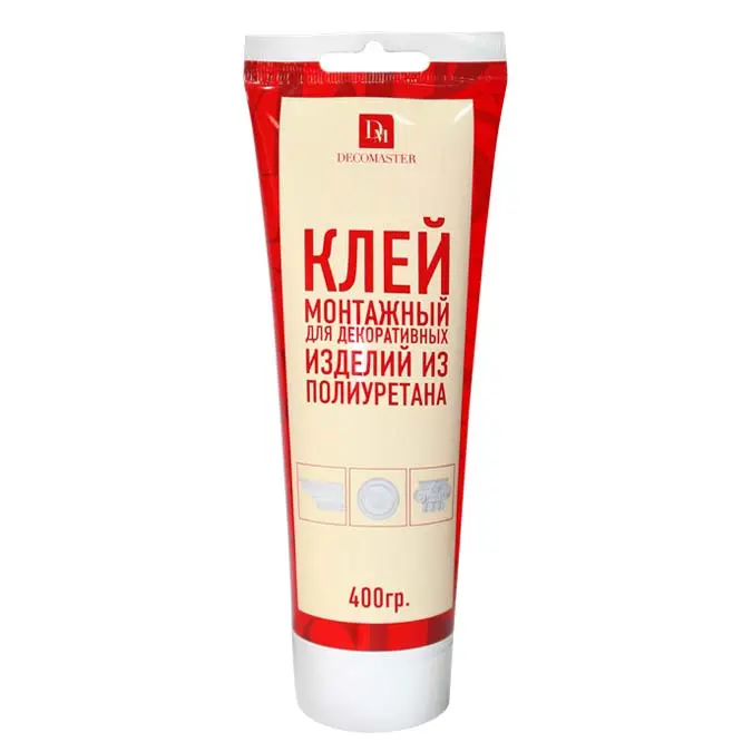 Клей для полиуретановых изделий акриловый Decomaster PU 400 недорого