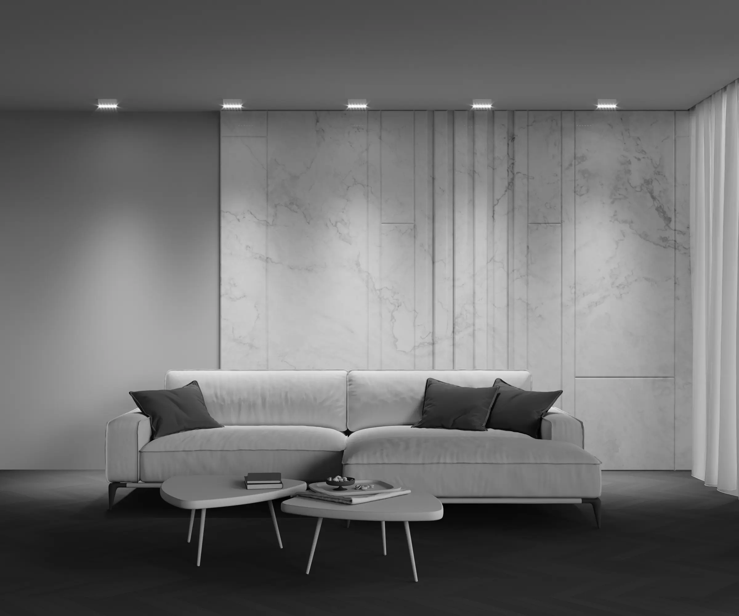 Потолочный светильник Technical C066CL-12W3-6K-W