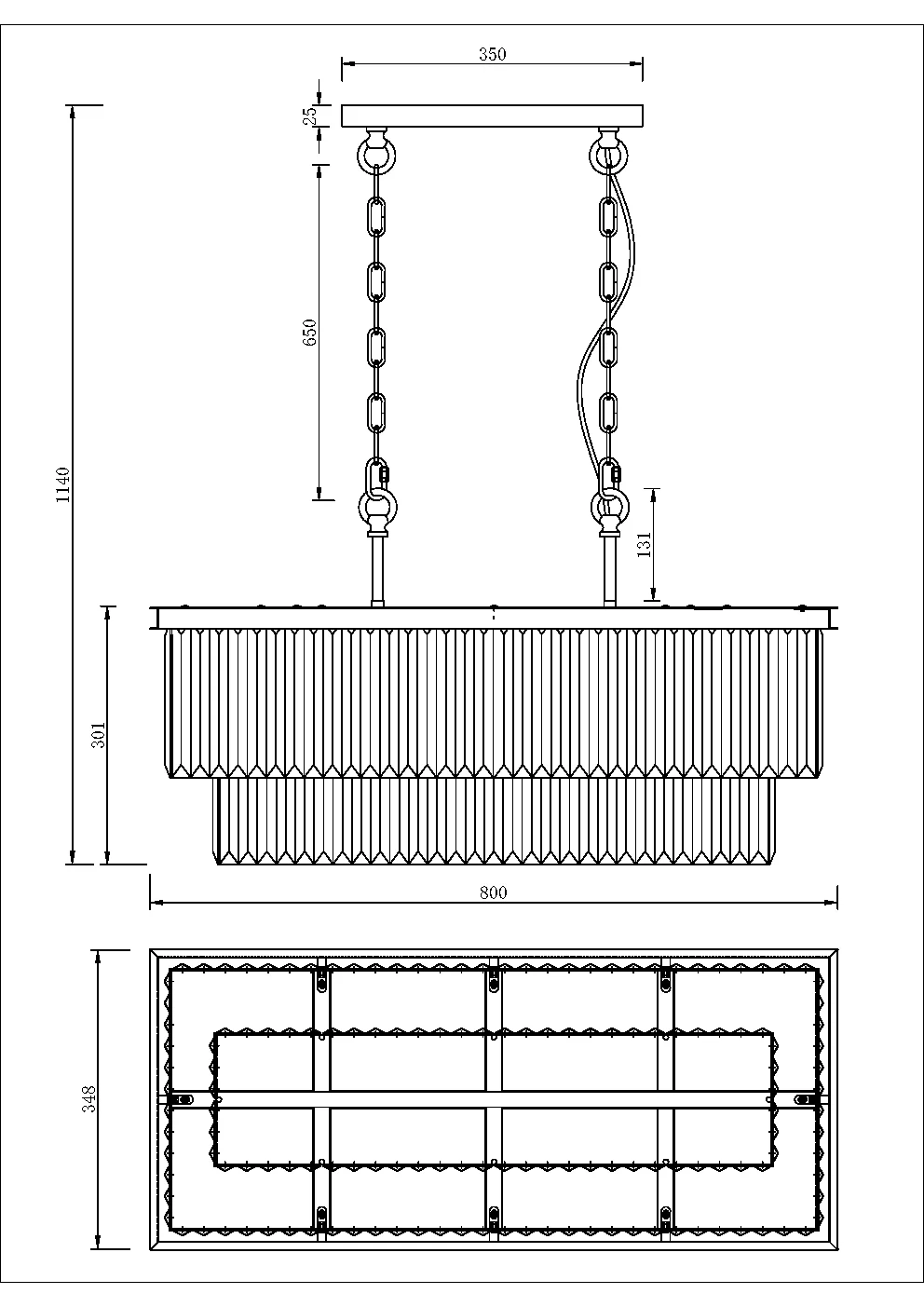 Подвесной светильник Maytoni MOD085PL-08BS