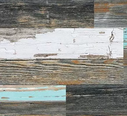 Пробковый пол с дизайном под дерево