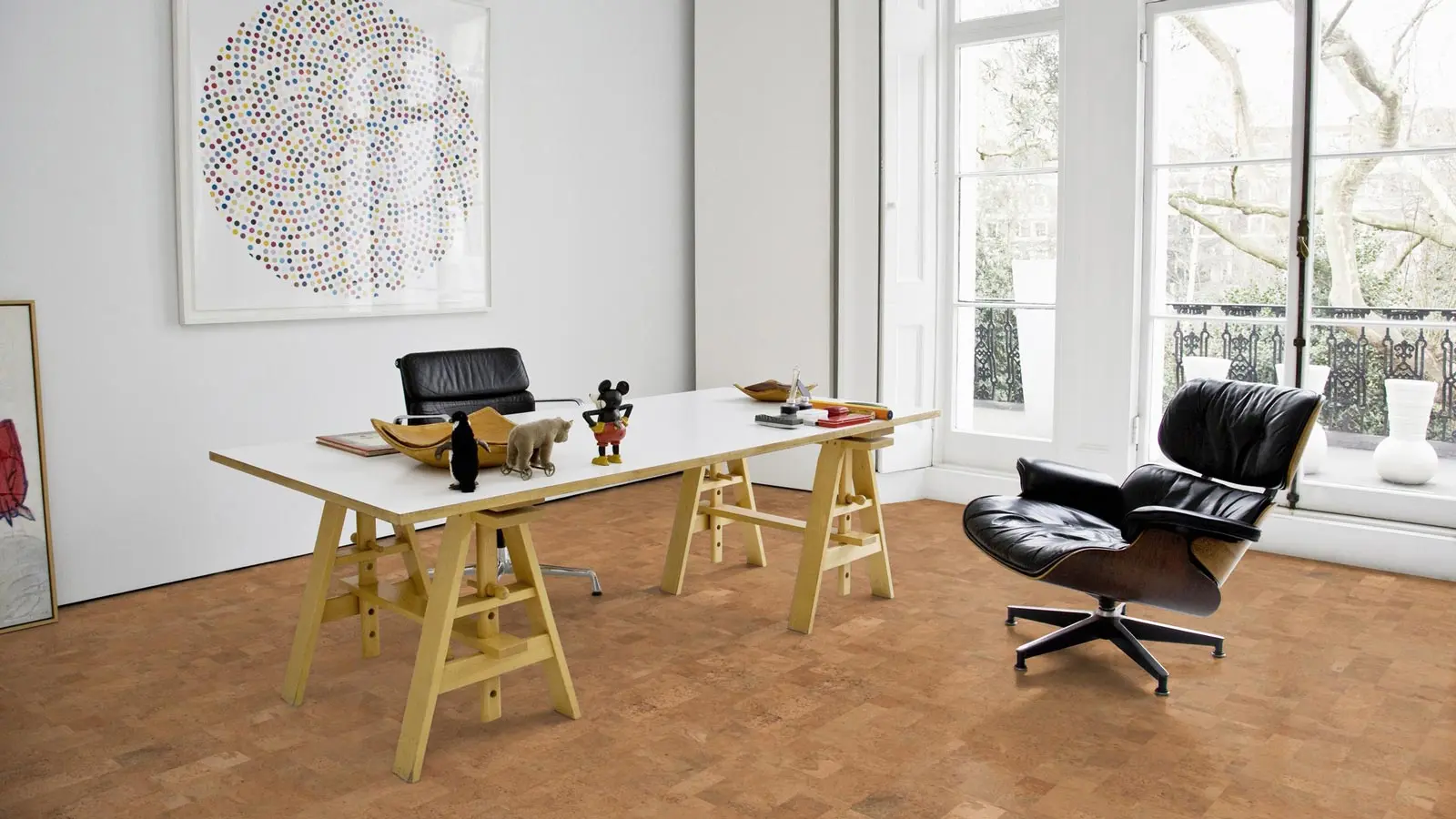 4 мм клеевой пробковый пол Wicanders J39001 Identity Natural от прямого поставщика