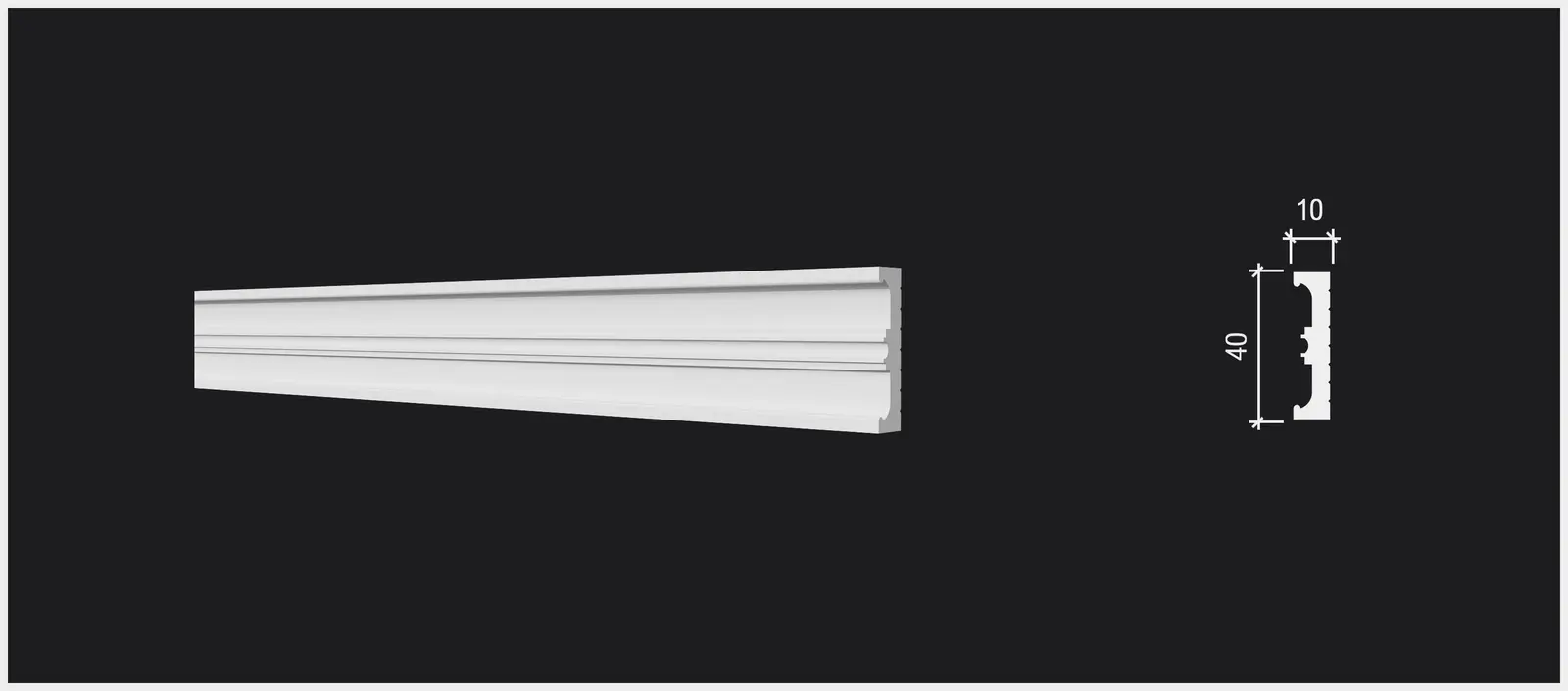 Молдинг Decor Dizayn DD629 лепнина