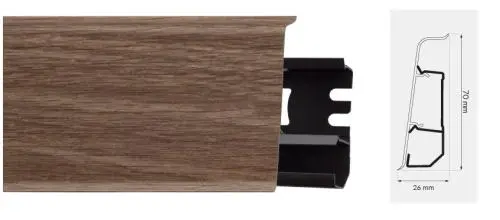 Пластиковый плинтус напольный цена