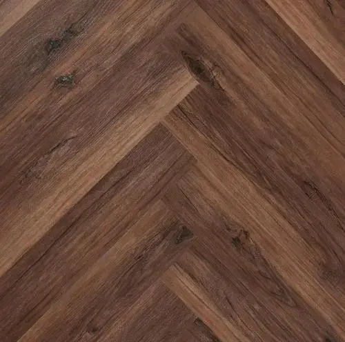 Ламинат SPC елочка Stepton Weave 0206 Дуб Шоколадный по ценам производителя