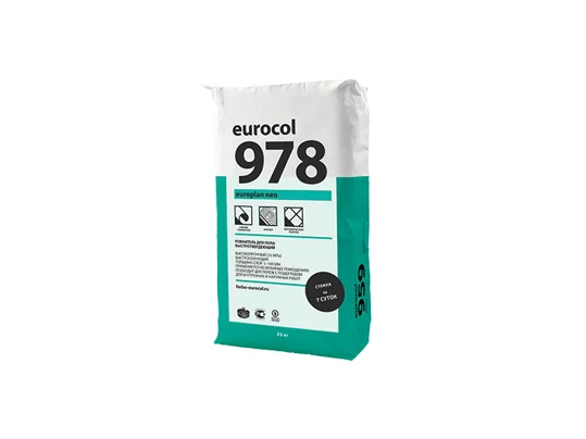 Цементный выравнивающий состав для пола Eurocol 978 EUROPLAN NEO 20 кг в Москве и СПб