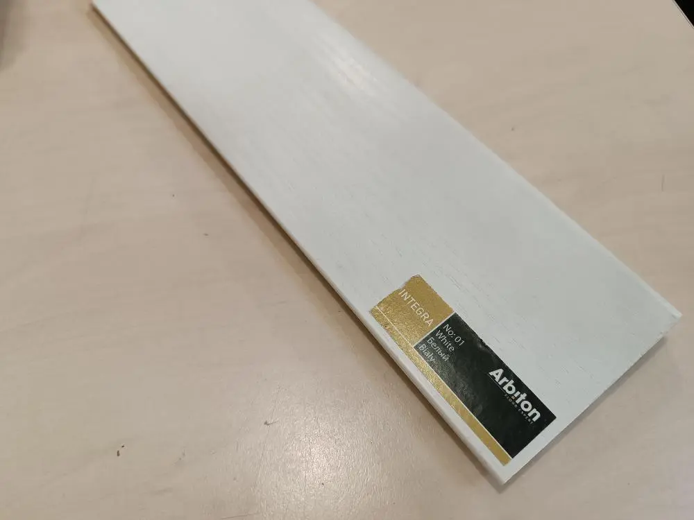 Плинтус Арбитон Интегра 01 Белый цена