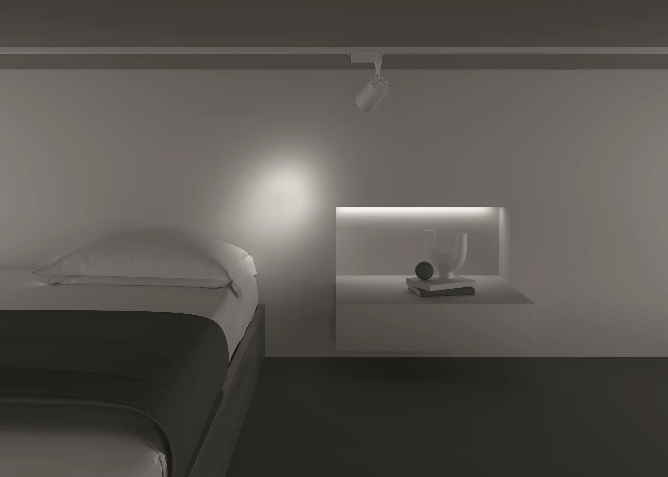 Трековый светильник Technical TR003-1-10W4K-S-W