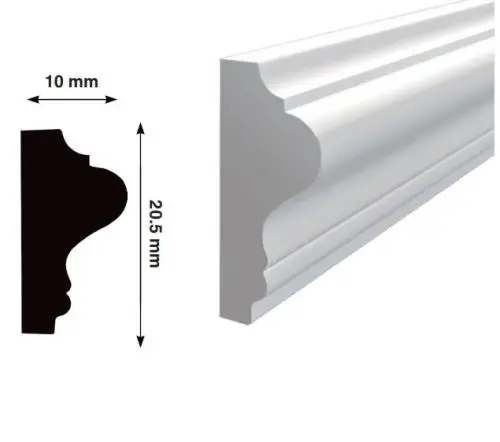 Молдинг из полистирола HiWOOD LD20 цена