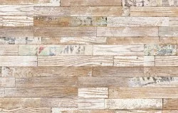 Пробковый пол с дизайном под дерево