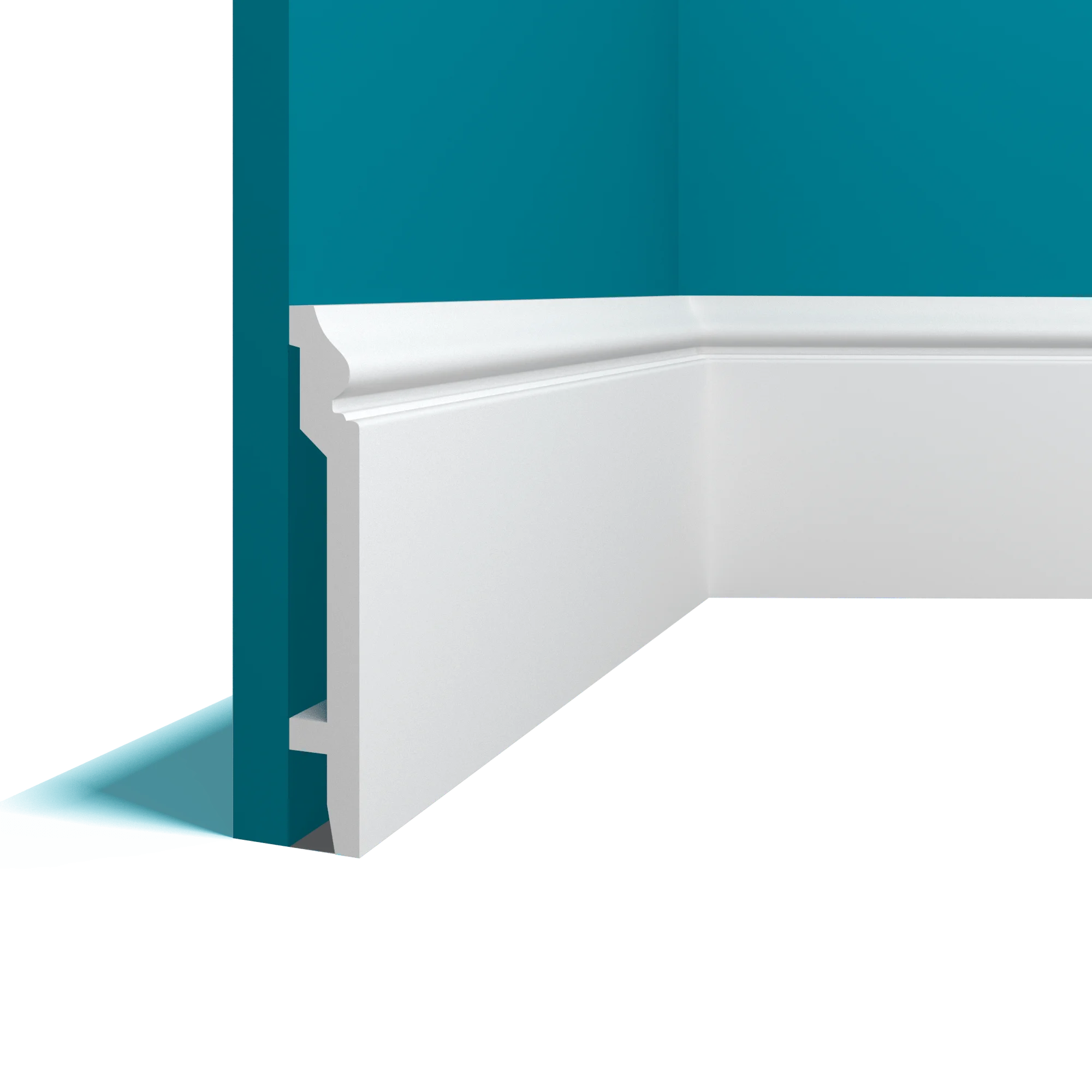 Плинтус из дюрополимера в интерьере