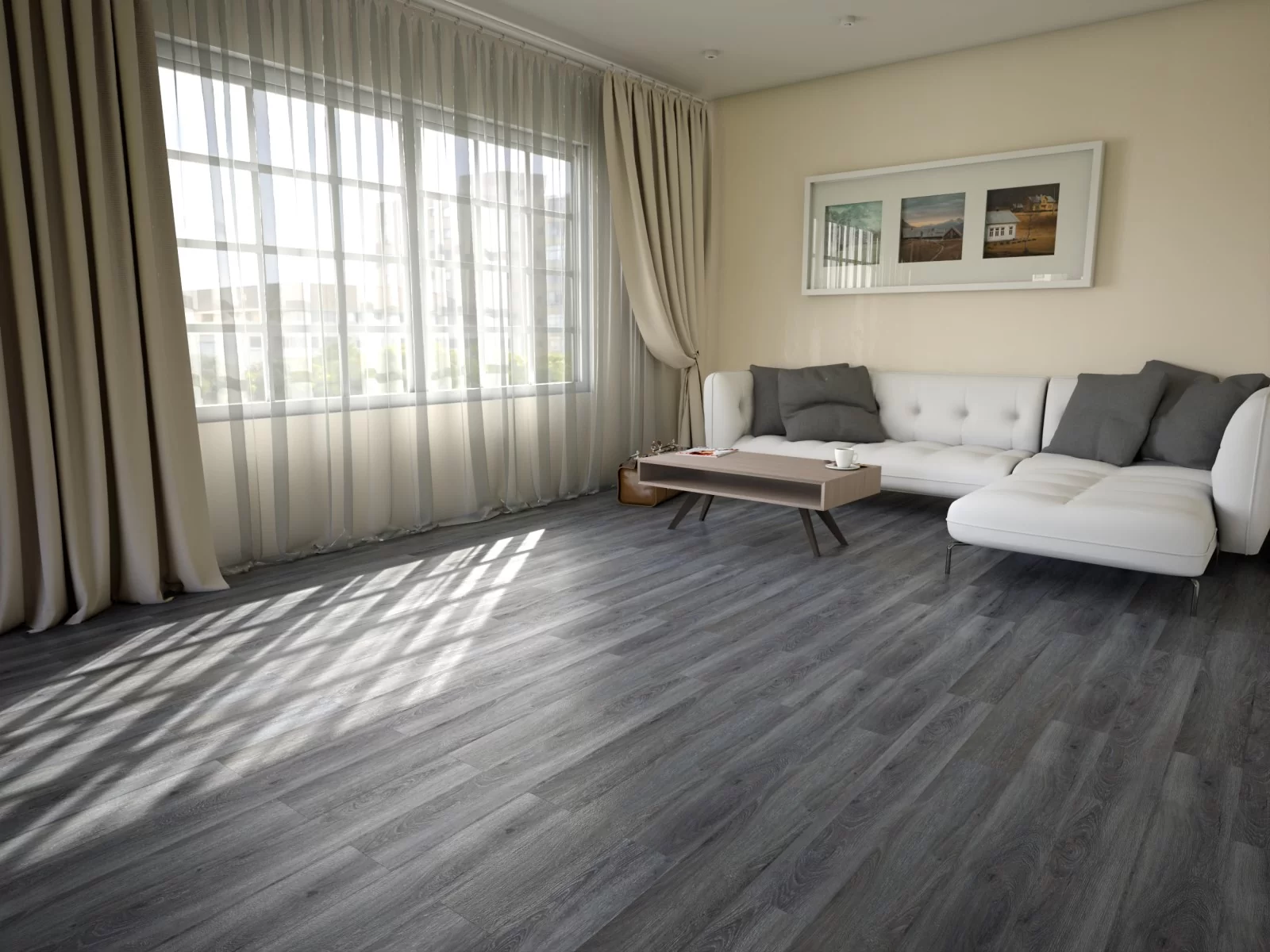 Ламинат SPC Art Stone Airy ASL 136, Ясень Улисс тёмный недорого