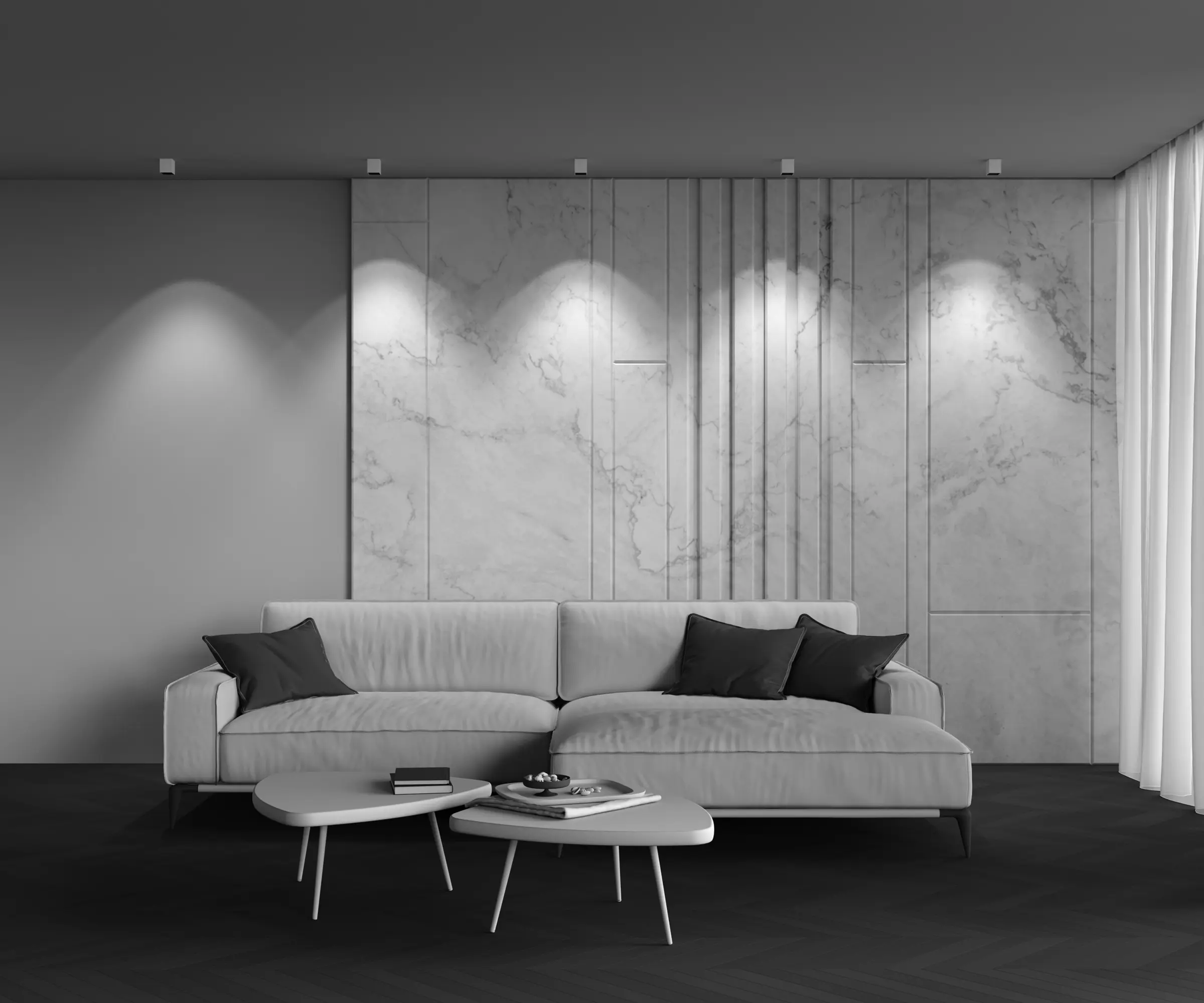 Потолочный светильник Technical C064CL-5W2.7K-SQ-WB