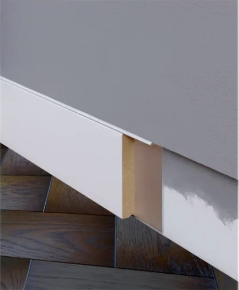 Вставка МДФ шпон для скрытого плинтуса Finitura Dekor F05 Дуб 010