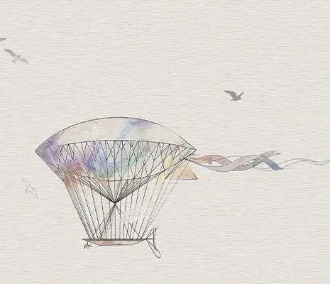 Пробковый пол с дизайном под дерево