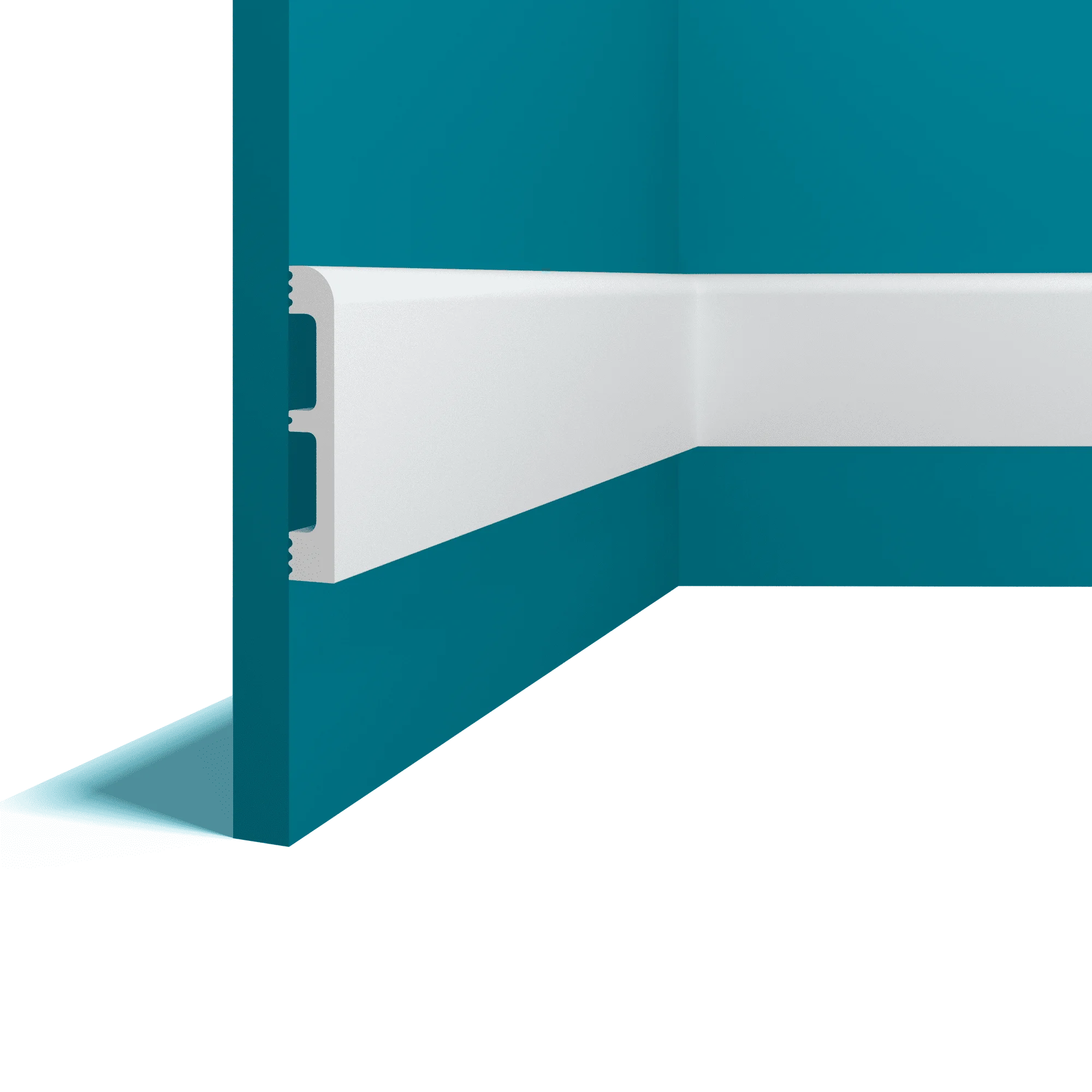 Плинтус из дюрополимера в интерьере