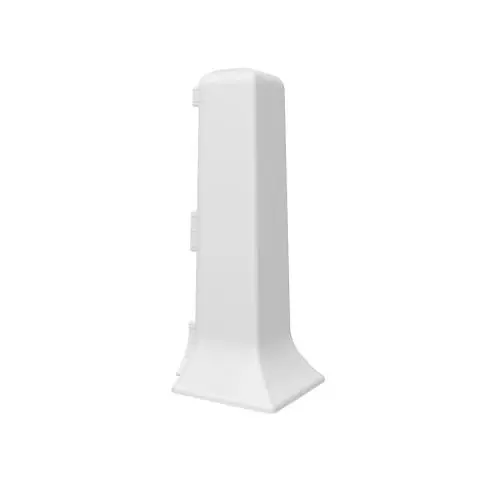 Угол наружный к плинтусу Vilo LINELA белый упаковка из 2 шт к плинтусу Идеал