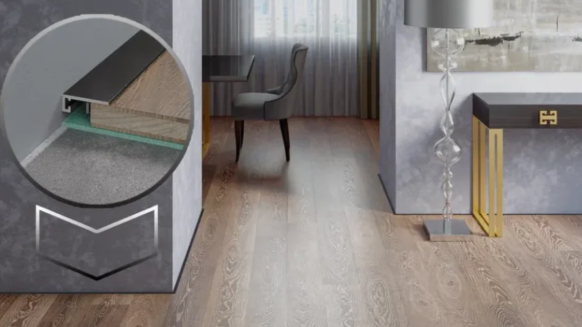 Микроплинтус: L образный, наклонный или классический?