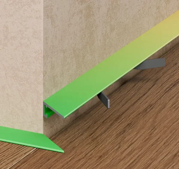 Микроплинтус Pro Design Mini 7067 R окрашенный по RAL в любой цвет