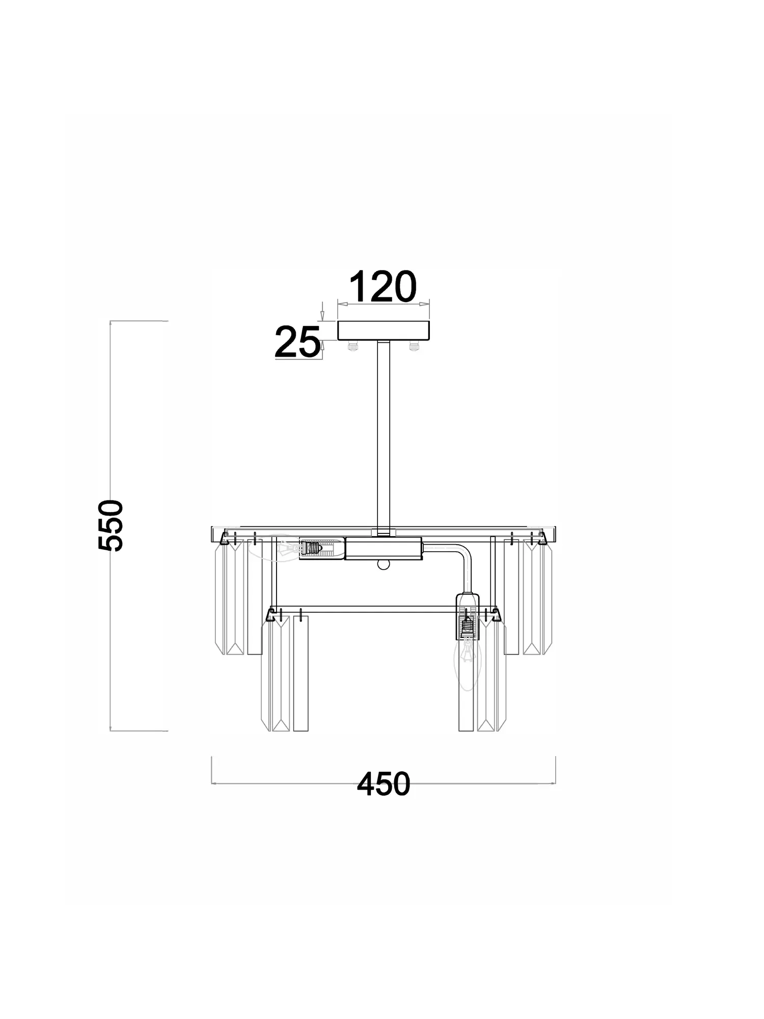Люстра Freya FR11001PL-08CH