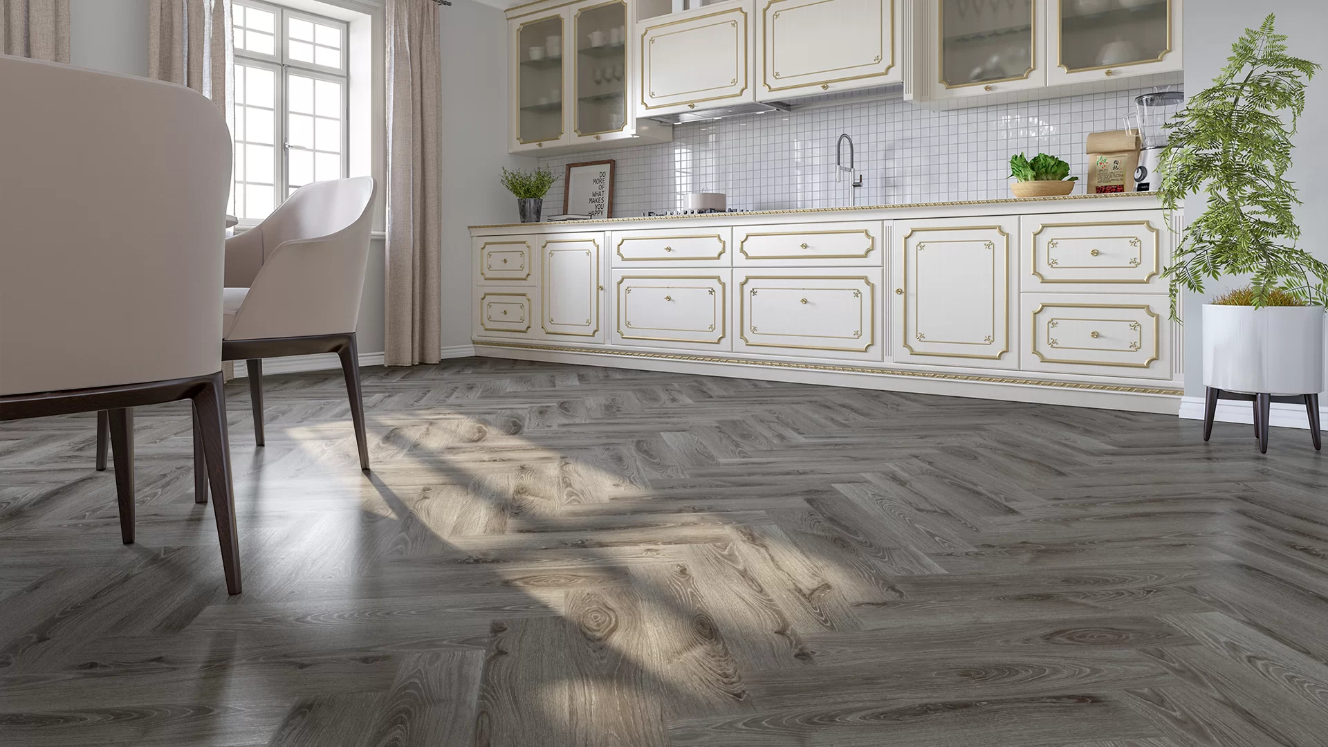 Кварцевый ламинат Fargo Паркет Parquet Дуб Патина 33-385-6 купить